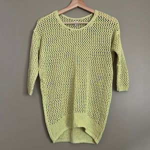 Wilfred by Aritzia Italian Yarn Mesh Sweater